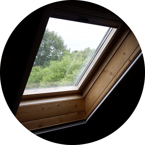 天窓を無くしたい・塞ぎたい