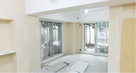 居室の原状回復工事
