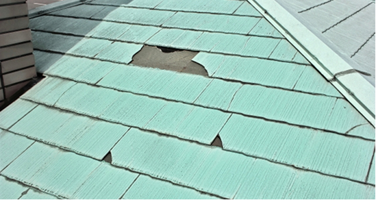 屋根材や下地が傷んでいる場合