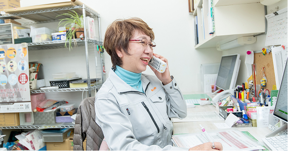 お問合せの様子