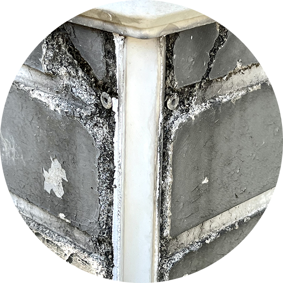 サイディングのはがれ